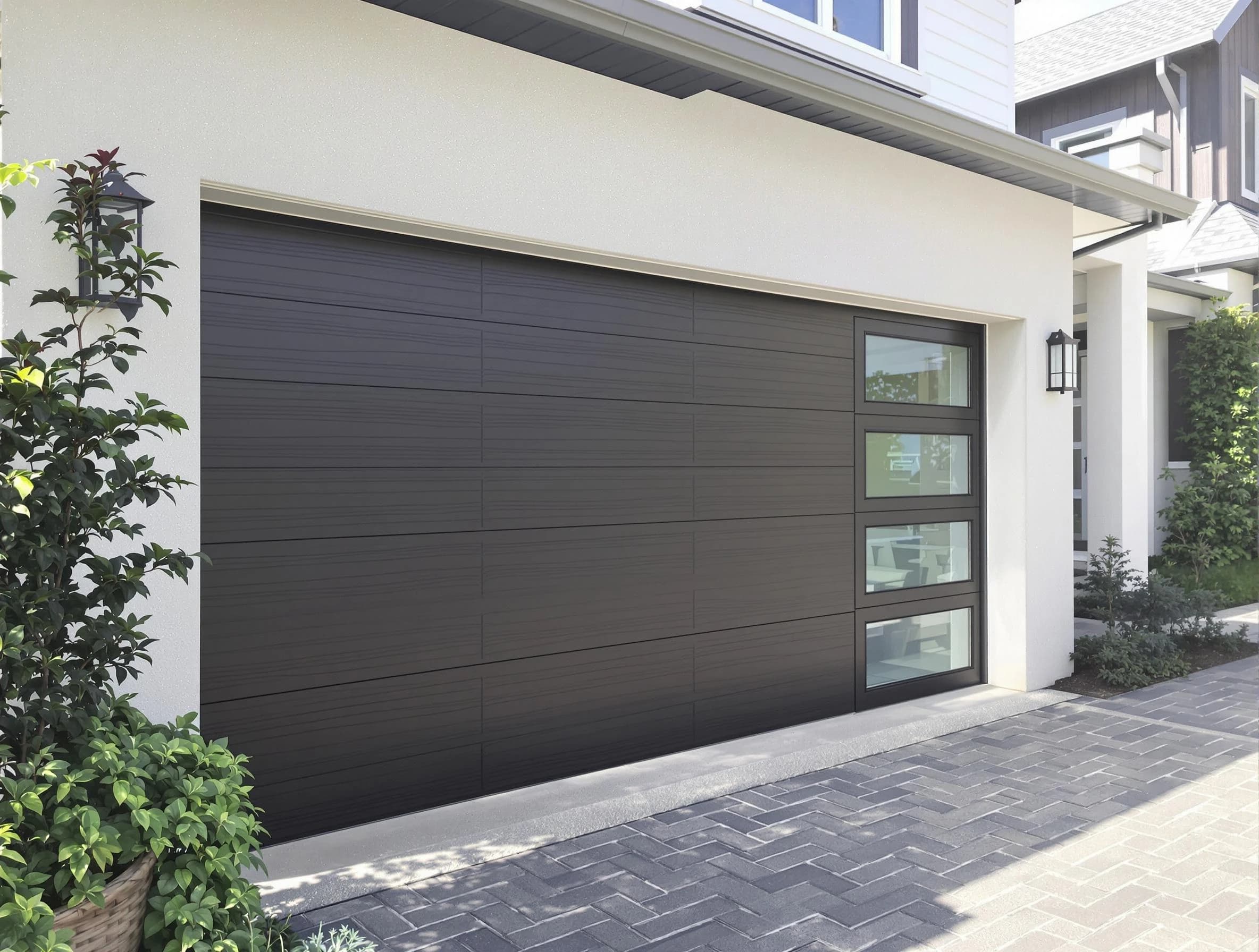 Custom garage door installation by Richmond Garage Door Repair in Richmond