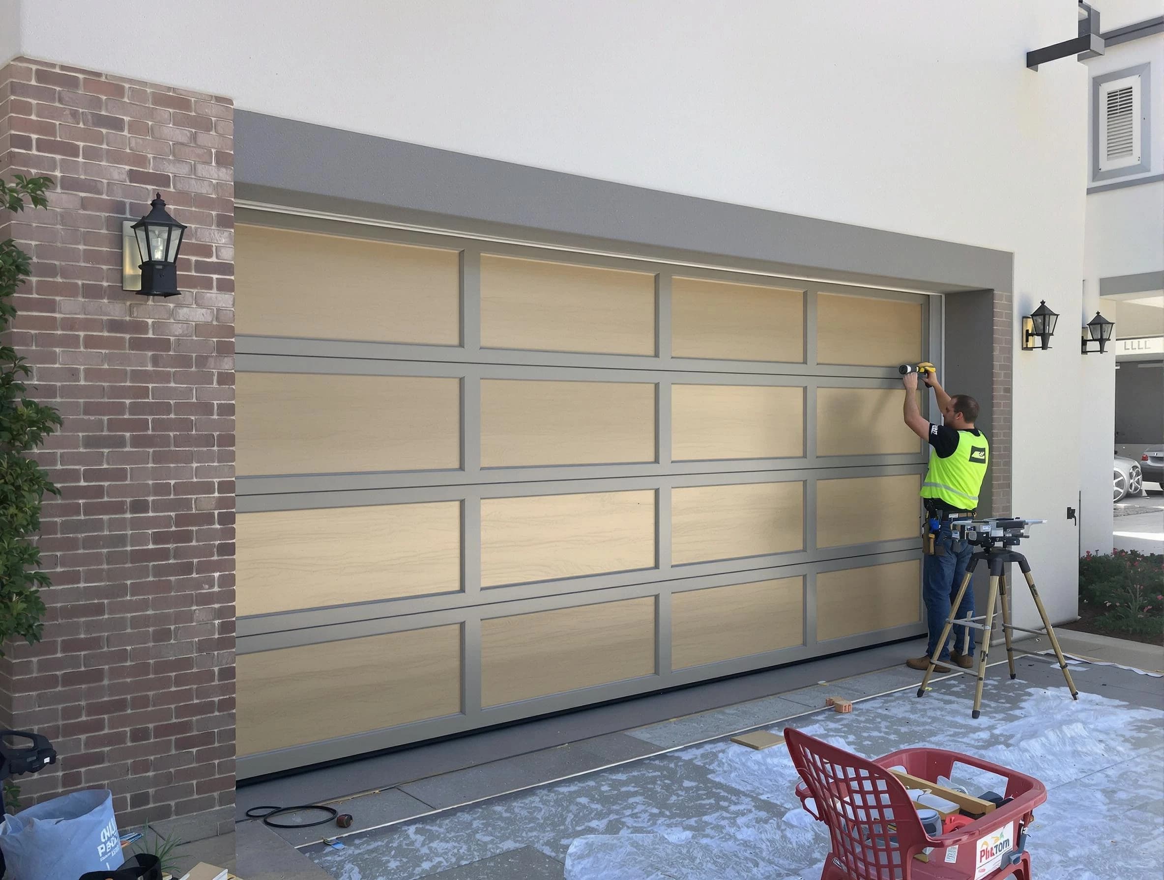 Garage door replacement service by Richmond Garage Door Repair in Richmond