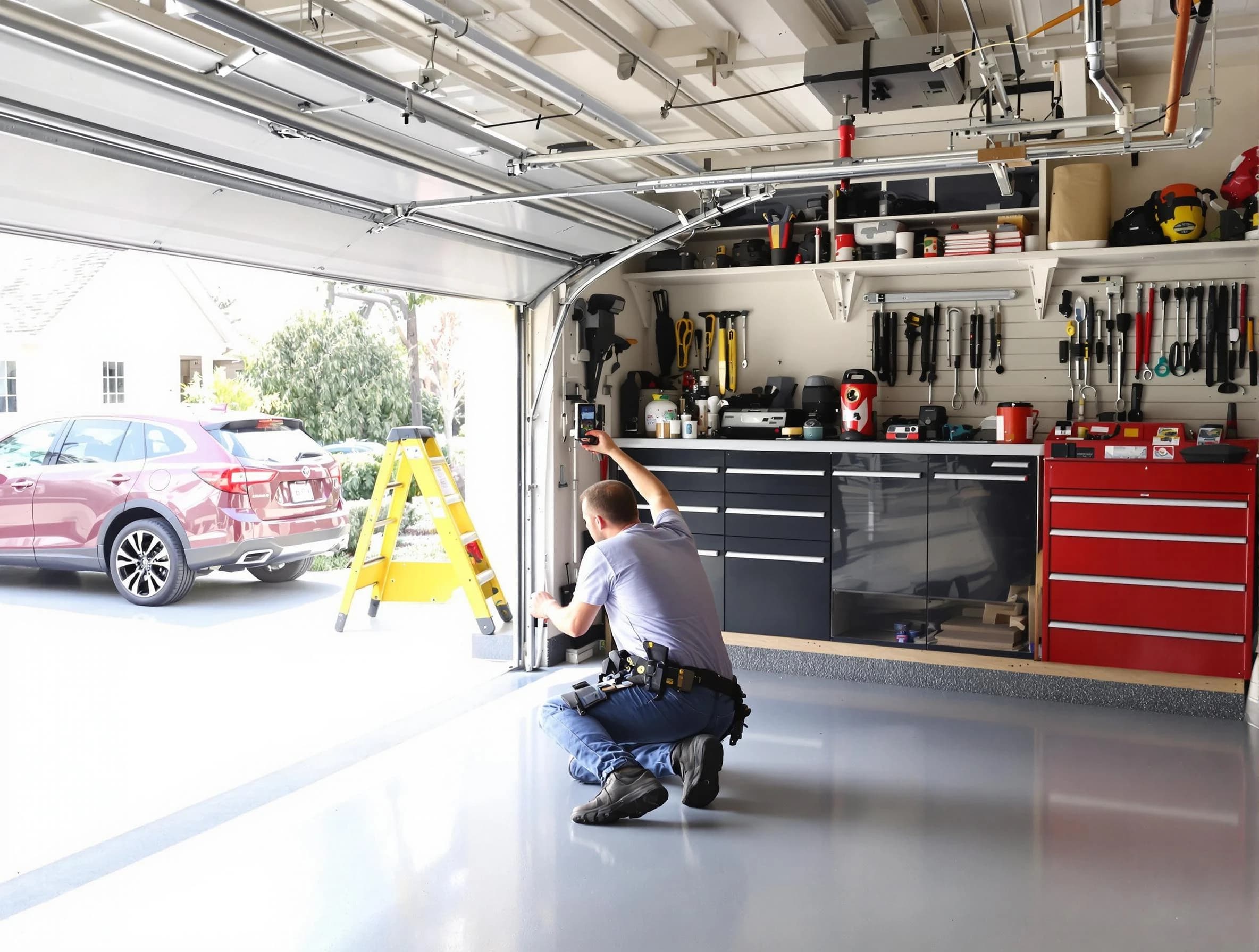 Local garage door repair service by Richmond Garage Door Repair in Richmond
