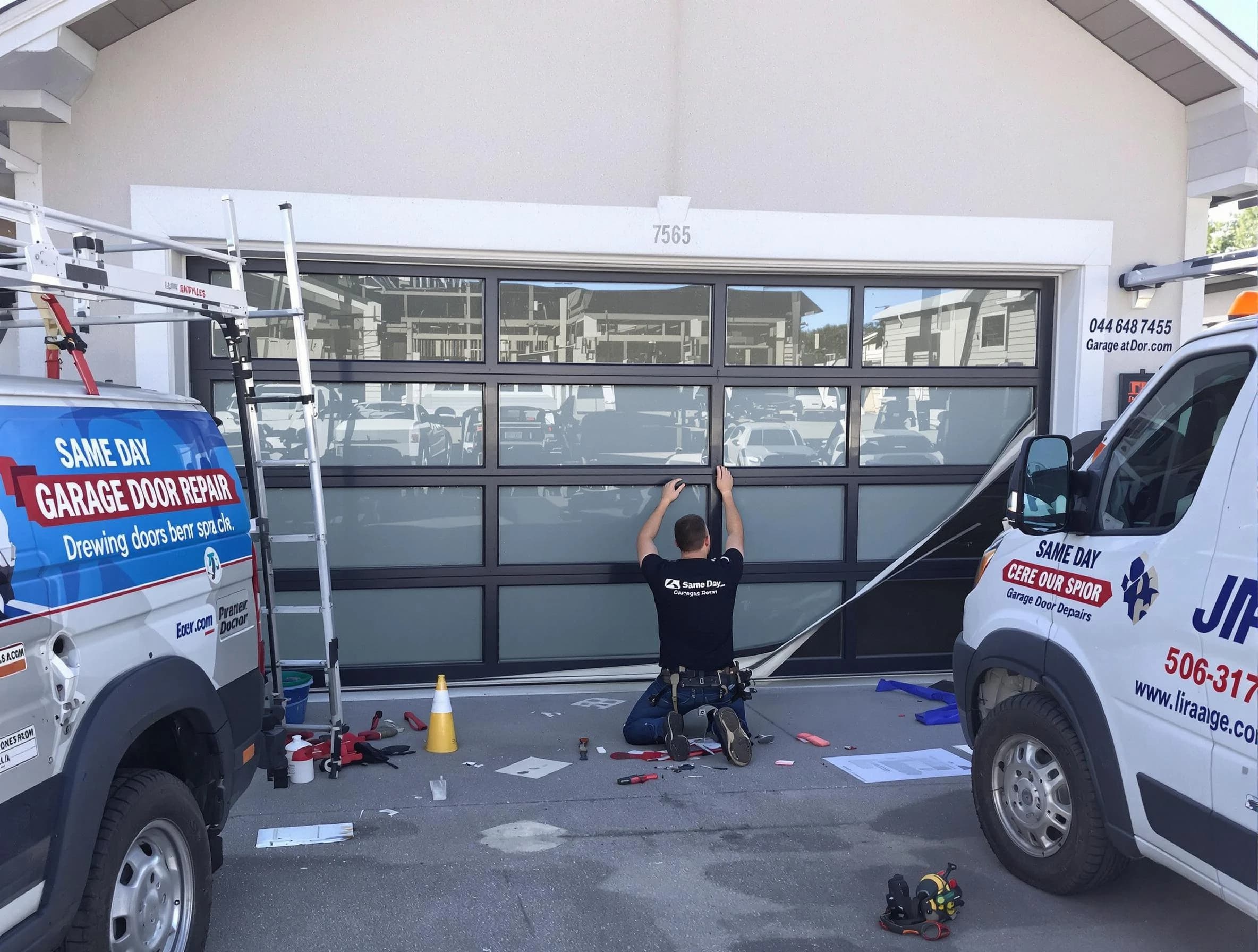 Richmond Garage Door Repair providing same-day garage door repair in Richmond