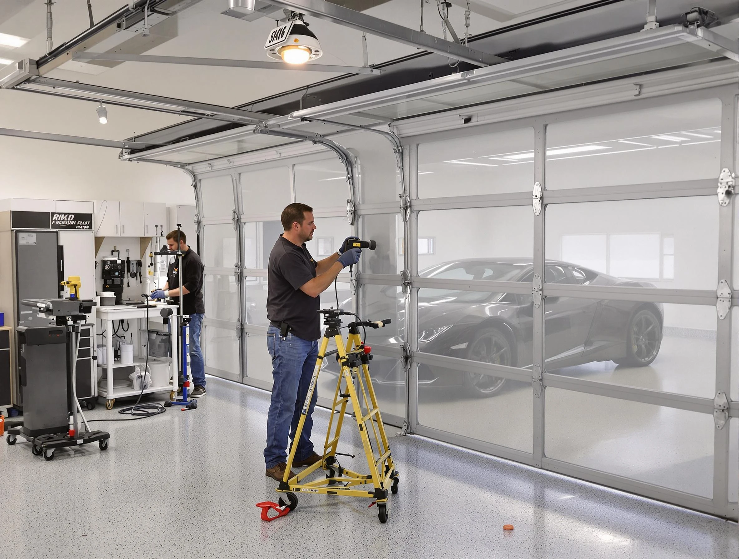 Garage Door Dents Repair in Richmond