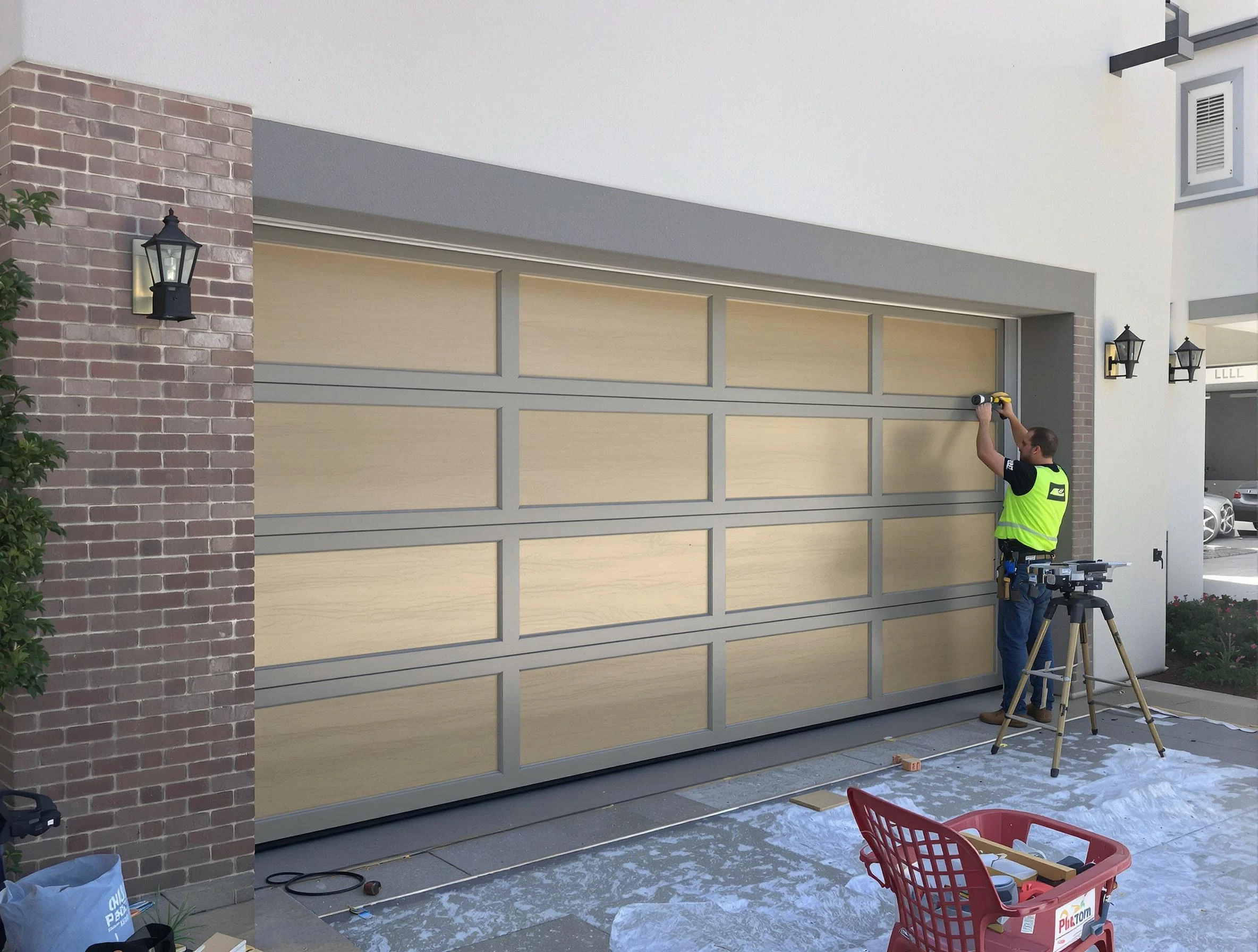 Garage door replacement service by Richmond Garage Door Repair in Richmond