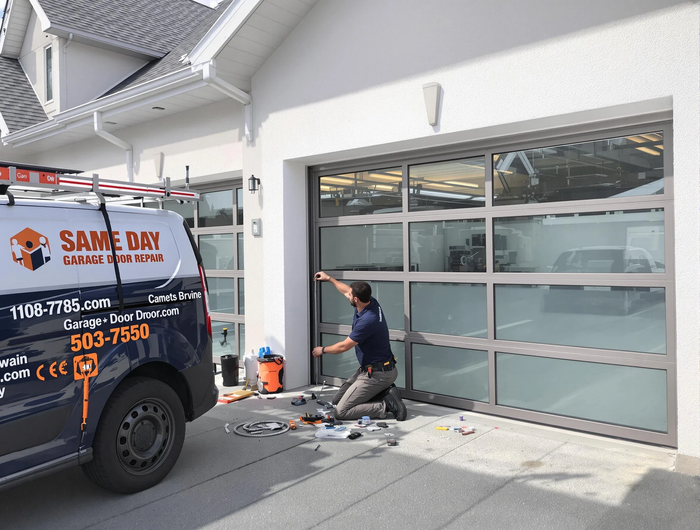 Same-day garage door repair service by Richmond Garage Door Repair in Richmond